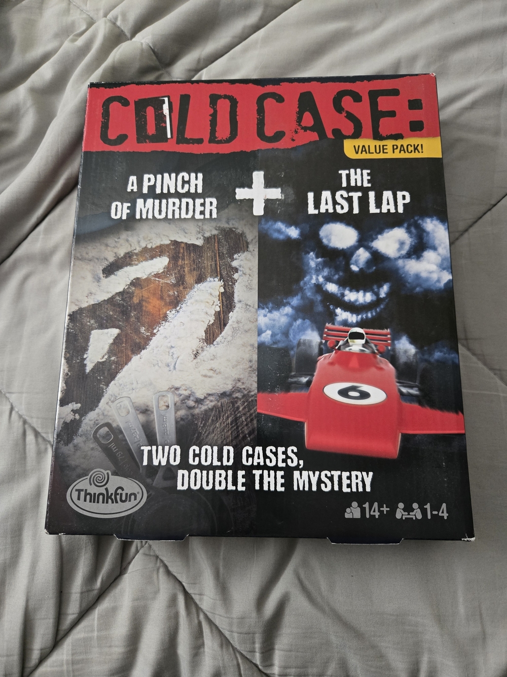 Cold Case Double Pack Board Game- Punch Of Murder & The Last Lap